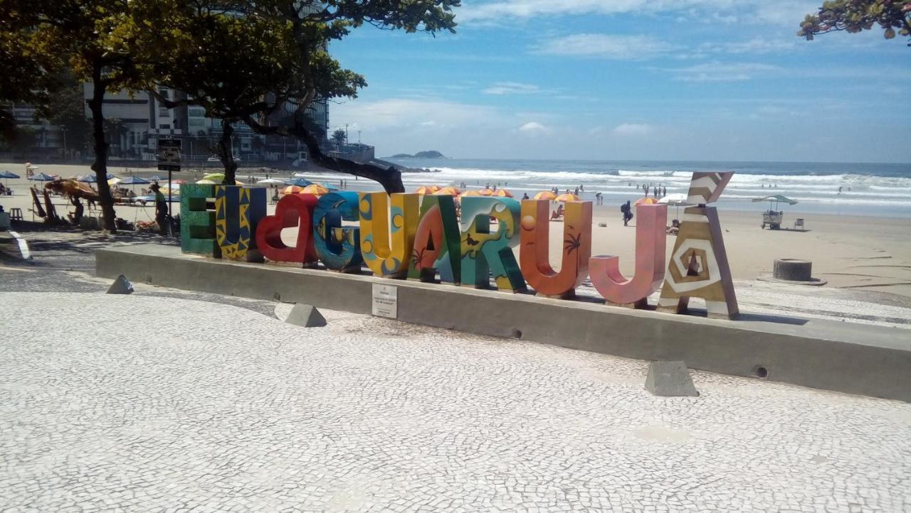 Aconchego Na Praia Appartement Guarujá Buitenkant foto