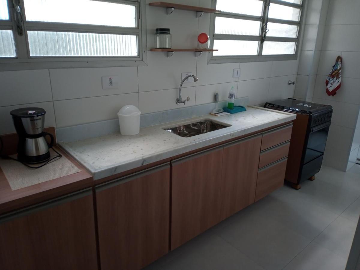 Aconchego Na Praia Appartement Guarujá Buitenkant foto